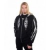 Sweatshirt Banned Clothing Skeleton Bone Men's Hoody Noir