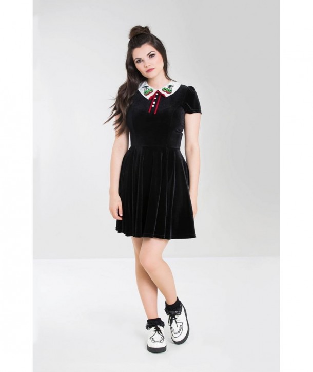 Robe courte Hell Bunny Nightshade