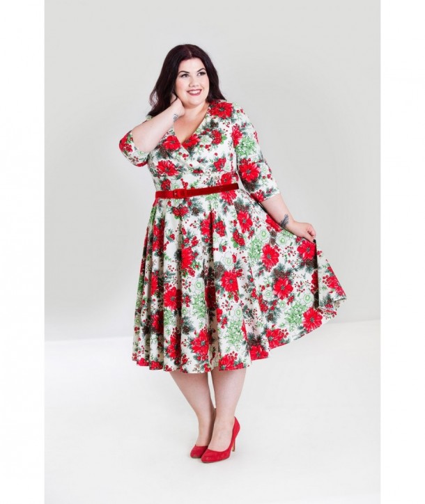 Robe grande taille Hell Bunny Jennie 50s