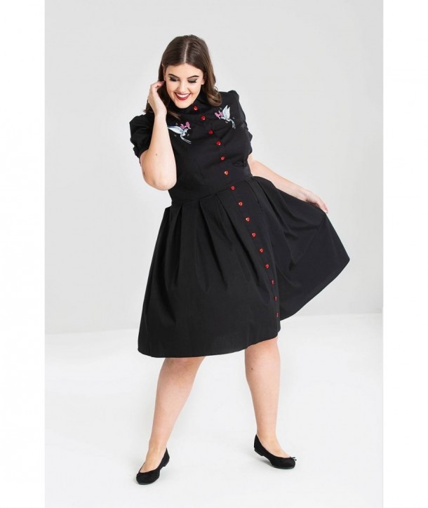 Robe grande taille Hell Bunny Jojo