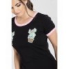 Top grande taille Hell Bunny Cactus