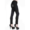 Pantalon Banned Clothing Skeleton Hands Noir Skinny Jeans Noir